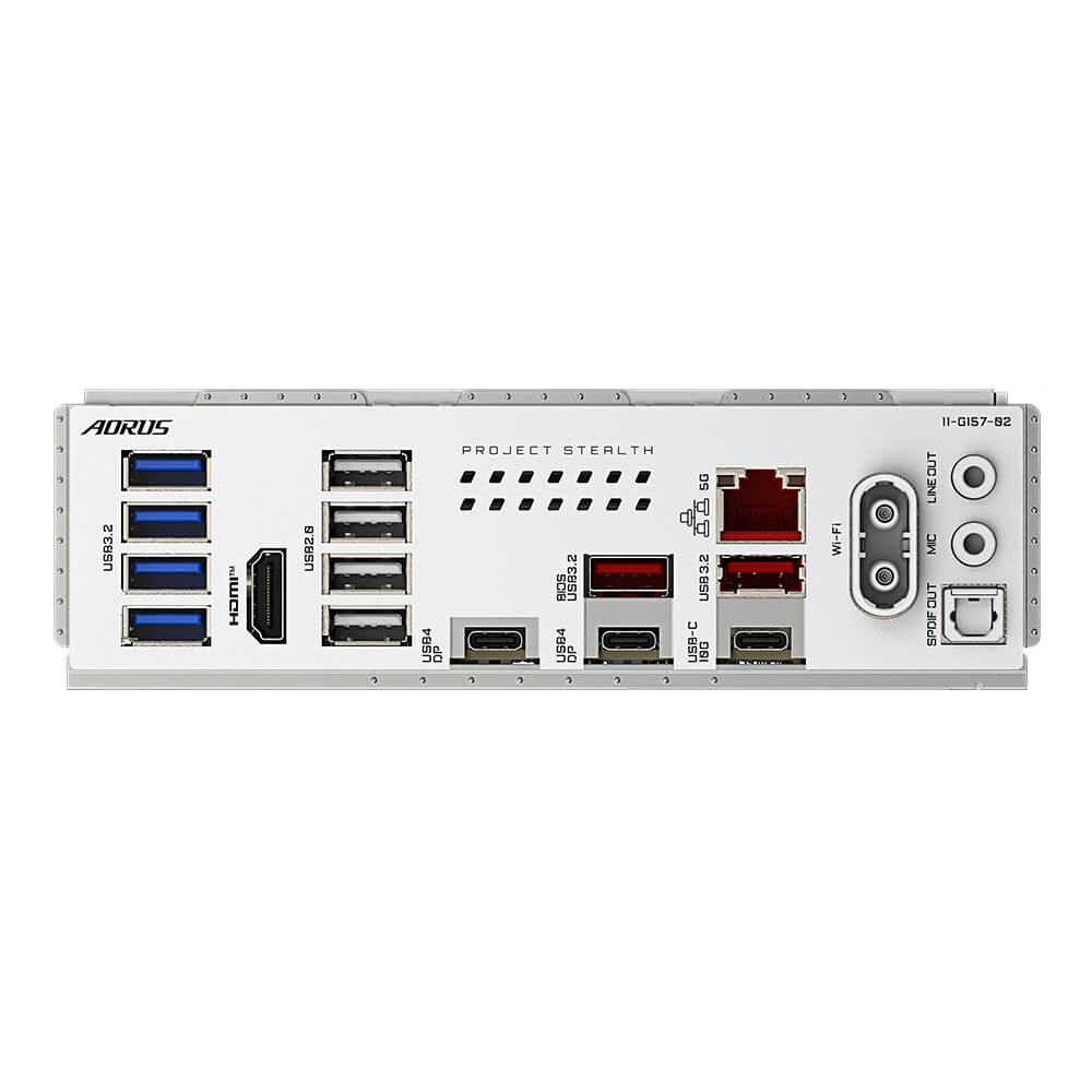 Gigabyte X870 AORUS STEALTH ICE H6 Gigabyte X870 AORUS STEALTH ICE - Socket AM5 - Ảnh 6