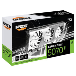 INNO3D GeForce RTX™ 5070 Ti X3 OC WHITE - 16GB GDDR7