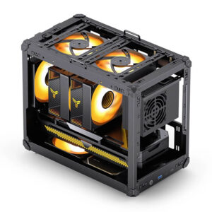 Jonsbo C6 MAX Black - Micro-ATX Case