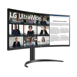 LG UltraWide 34WR55QK-B.ATV - 34 inch WQHD VA | 100Hz | 5ms | USB Type-C | Cruved | Gaming Monitor