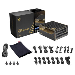 MSI MEG Ai1600T PCIE5 - 1600W 80 PLUS Titanium - Fully Modular - PCIe Gen 5.0 Support PSU