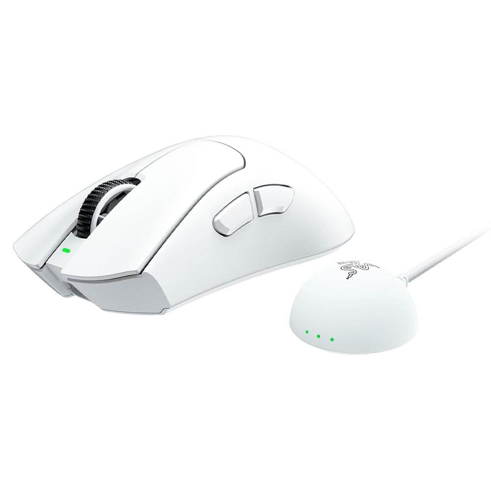 Razer DeathAdder V4 Pro White H2 Razer DeathAdder V4 Pro - Ultra-lightweight Wireless Ergonomic Esports Mouse - Ảnh 7
