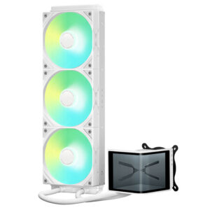 TRYX PANORAMA SE ARGB 360 WHITE - 360mm AIO Liquid CPU Cooler ( Hàng Nhập Khẩu )