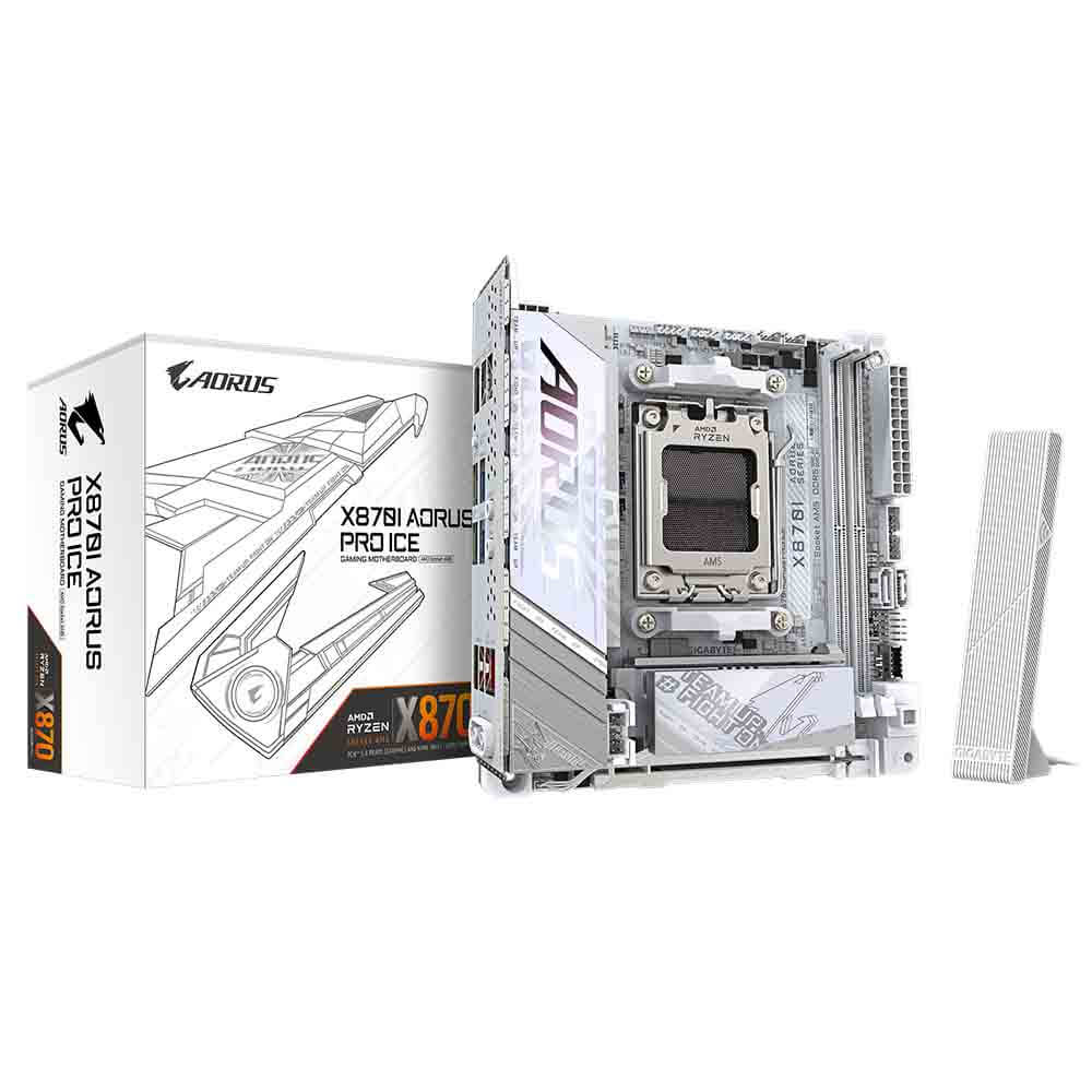 Gigabyte X870I AORUS PRO ICE H1 Gigabyte X870I AORUS PRO ICE - Socket AM5