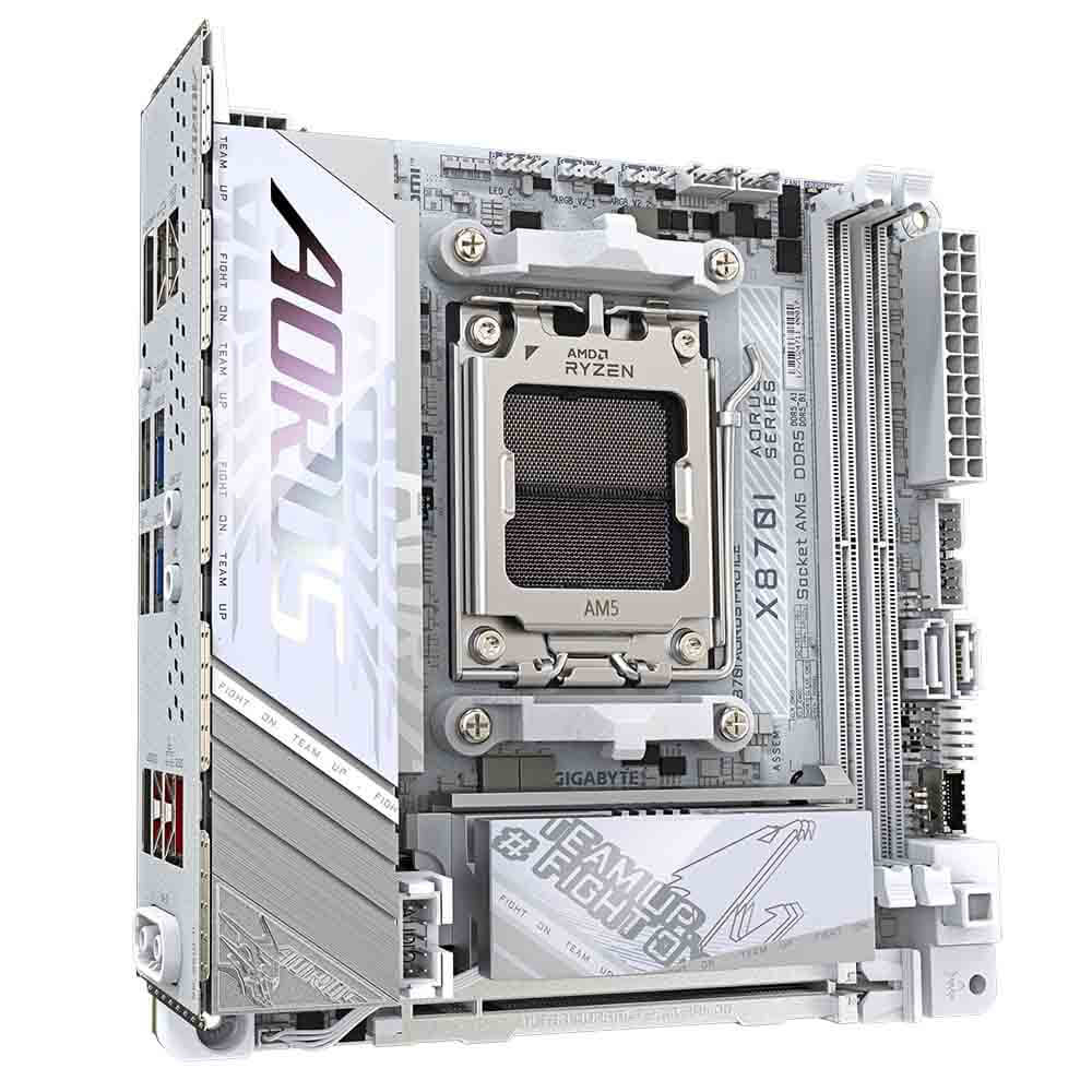 Gigabyte X870I AORUS PRO ICE H3 Gigabyte X870I AORUS PRO ICE - Socket AM5 - Ảnh 3