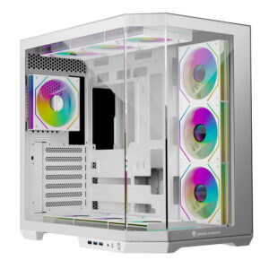 Jungle Leopard AS-01 White - Mid Tower Case