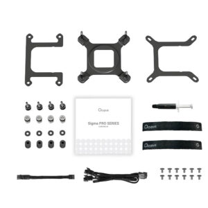 Ocypus Sigma L36 PRO Black - 360mm ARGB AIO Liquid Cooler with 3.5" IPS