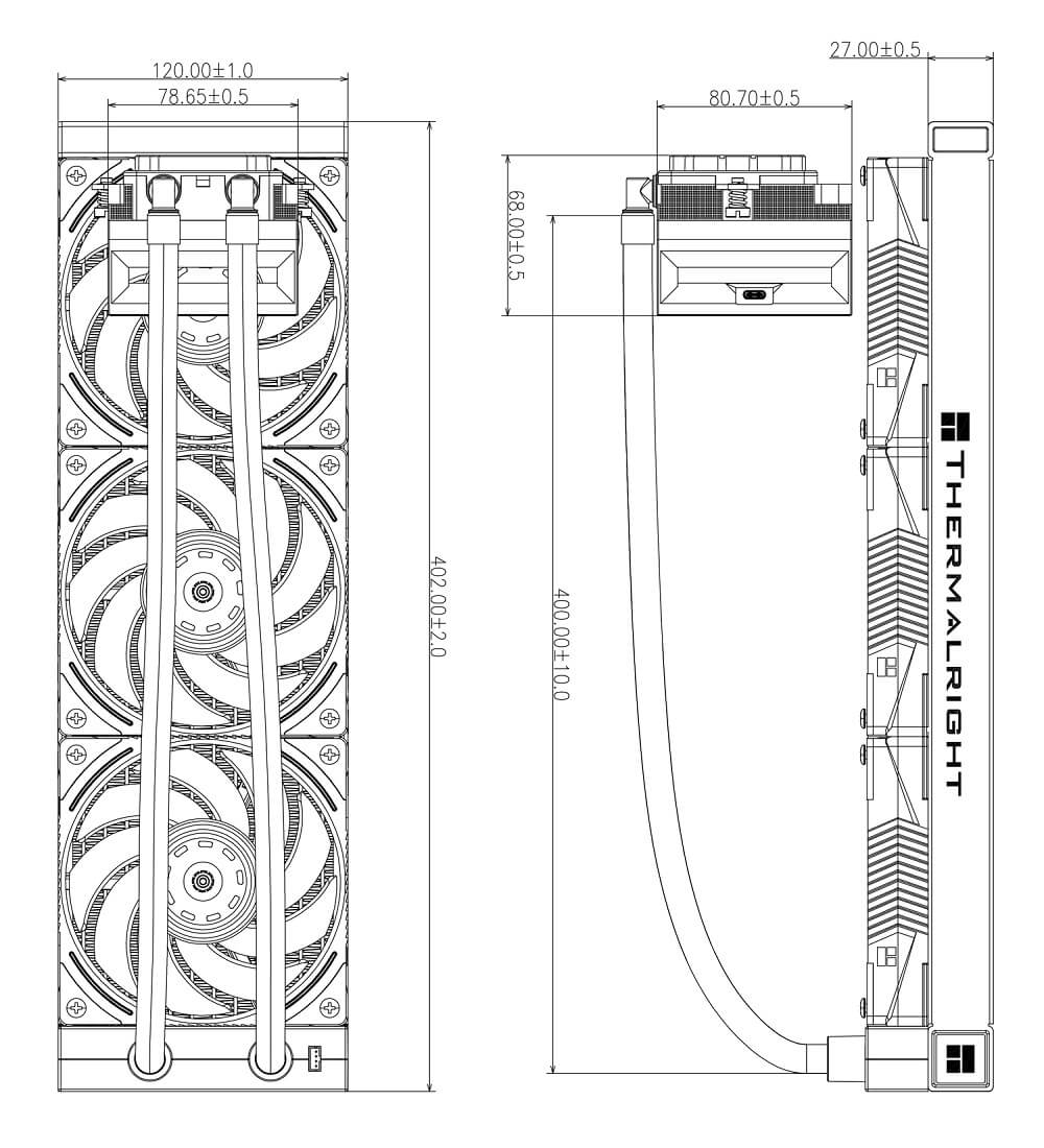Thermalright Hyper Vision 360 UB ARGB BLACK - AIO CPU Cooler