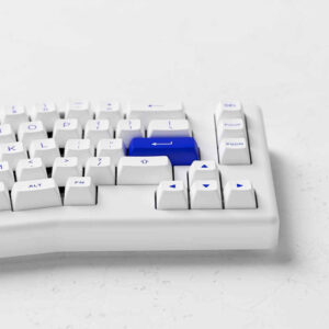 AKKO ACR Pro Alice Plus (Spray Painted White / RGB / Hotswap / AKKO CS Crystal / Gasket Mount)