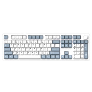 DAREU EK106 PRO - HAZE BLUE - Triple Mode | DareU CLOUD Switch | RGB Gaming Wireless Keyboard