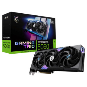 MSI GeForce RTX™ 5060 8G GAMING TRIO OC - 6GB GDDR7