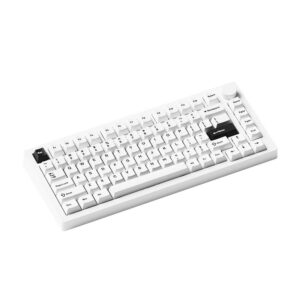 MonsGeek M1 V5 Black on White (Mirror Switches – Multi mode) - Gaming Mechanical Keyboard