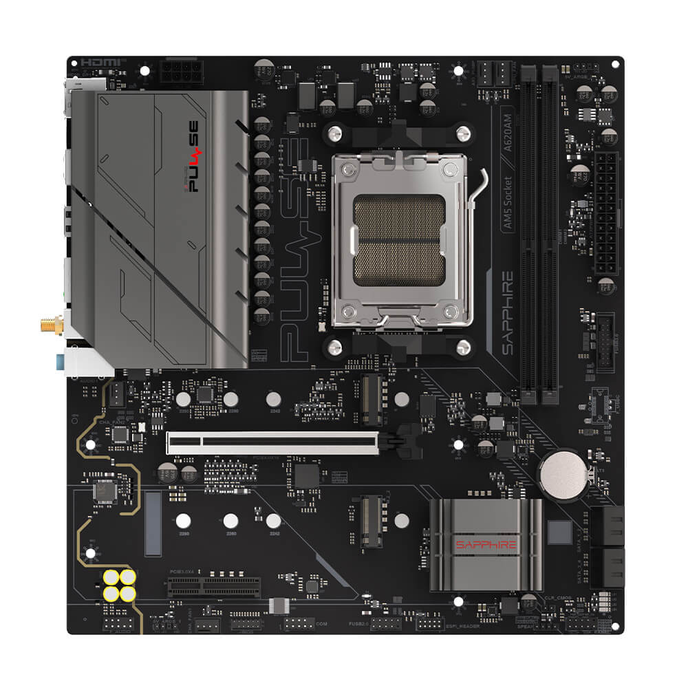 SAPPHIRE PULSE A620AM H2 SAPPHIRE PULSE A620AM - Socket AM5 - Ảnh 2
