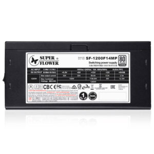 Super Flower LEADEX Platinum SE 1200W - 1200W 80 Plus Platinum - Full Modular PSU