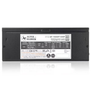 Super Flower LEADEX Platinum 1600W - 1600W 80 Plus Platinum - Full Modular PSU