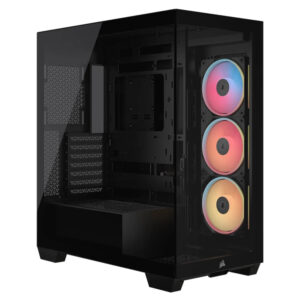 Corsair 3500X LX-R RGB iCUE LINK Black - Tempered Glass Mid-Tower PC Case