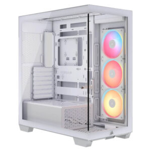Corsair 3500X LX-R RGB iCUE LINK White - Tempered Glass Mid-Tower PC Case