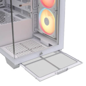 Corsair 3500X LX-R RGB iCUE LINK White - Tempered Glass Mid-Tower PC Case