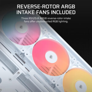 Corsair FRAME 4500X RS-R ARGB White - Panoramic Glass Mid-Tower PC Case