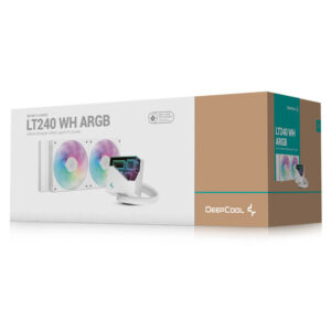 Deepcool LT240 WH ARGB - 240mm AIO Liquid CPU Cooler