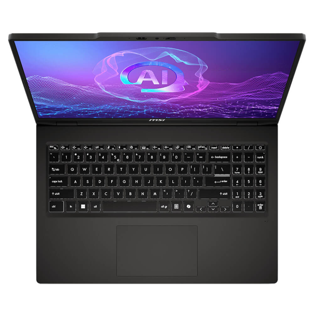 MSI Venture A16 AI A3HM H3 MSI Venture A16 AI+ A3HMG (017VN) - AMD Ryzen AI 7 350 | AMD Radeon Graphics | DDR5 8GB x 2 | 512GB Gen 4 | 16.0" 16:10 2K Oled | Win 11 Home | 2Y | Solid Gray - Ảnh 3