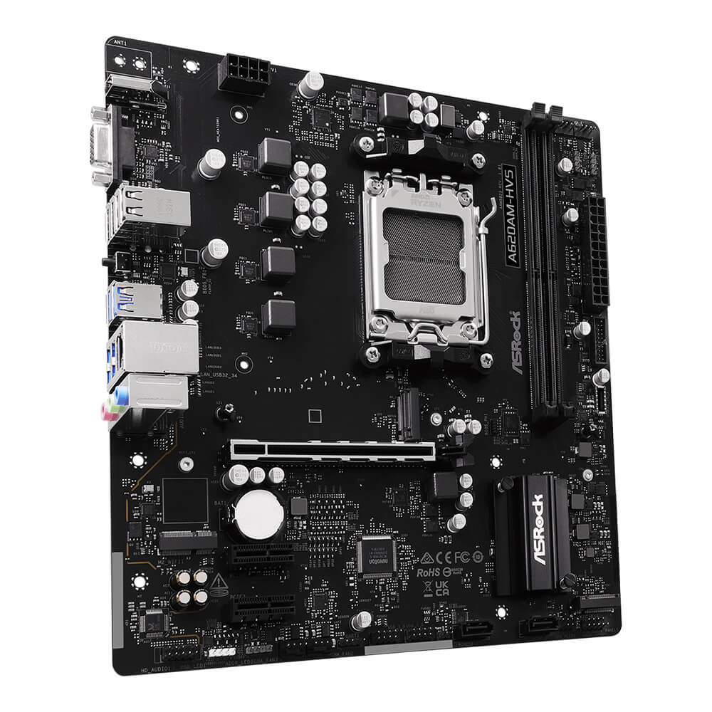 ASRock A620AM HVS H3 ASRock A620AM-HVS - Socket AM5 - Ảnh 3