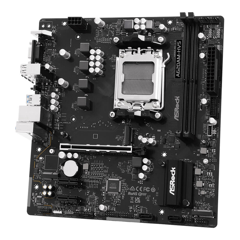 ASRock A620AM HVS H4 ASRock A620AM-HVS - Socket AM5 - Ảnh 4