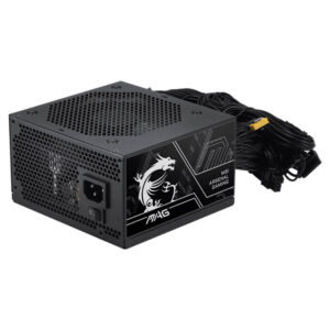 MSI MAG A750BN PCIE5 III – 80 Plus Bronze - ATX 3.1 Hard Line PSU - Support PCIe Gen 5.1 Graphics