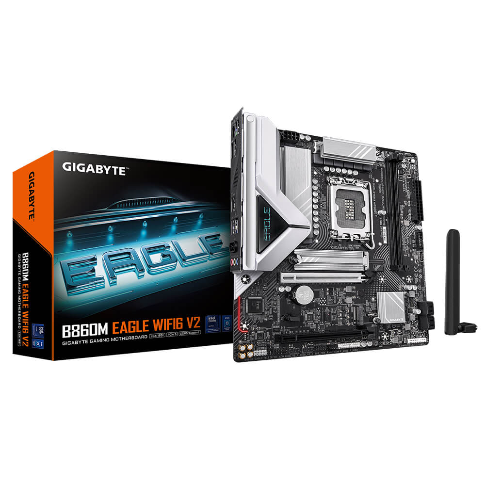 Gigabyte B860M EAGLE WIFI6 V2 H1 Gigabyte B860M EAGLE WIFI6 V2 - Socket 1851