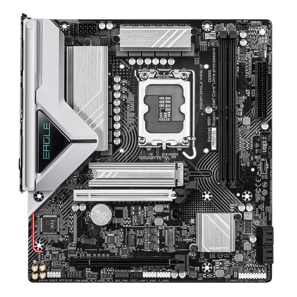 Gigabyte B860M EAGLE WIFI6 V2 H2 Gigabyte B860M EAGLE WIFI6 V2 - Socket 1851 - Ảnh 2