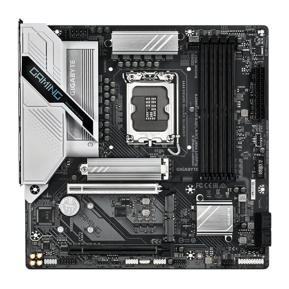 Gigabyte Z890M GAMING X H2 Gigabyte Z890M GAMING X - Socket 1851 - Ảnh 2
