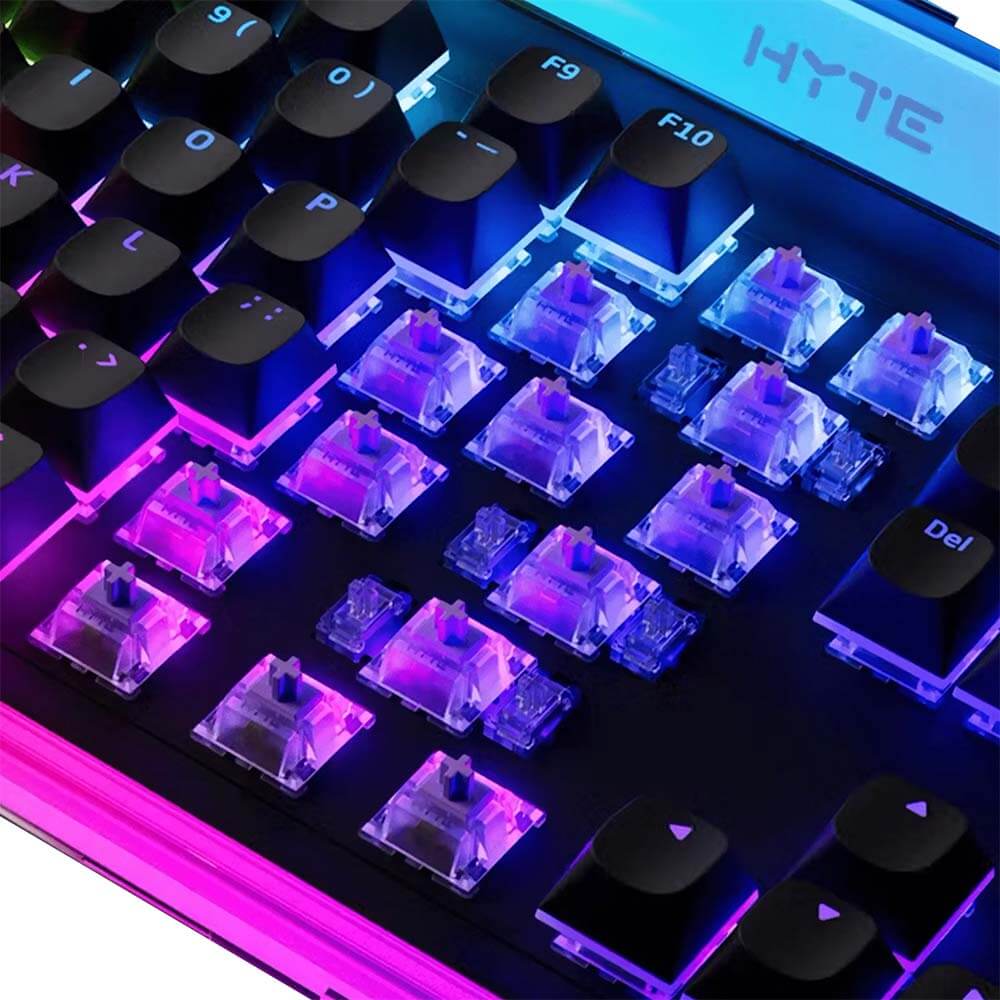 HYTE Keeb TKL H6 HYTE Keeb TKL - HYTE Fluffy Lavender Linear Switches - Wireless Keyboard - Ảnh 6