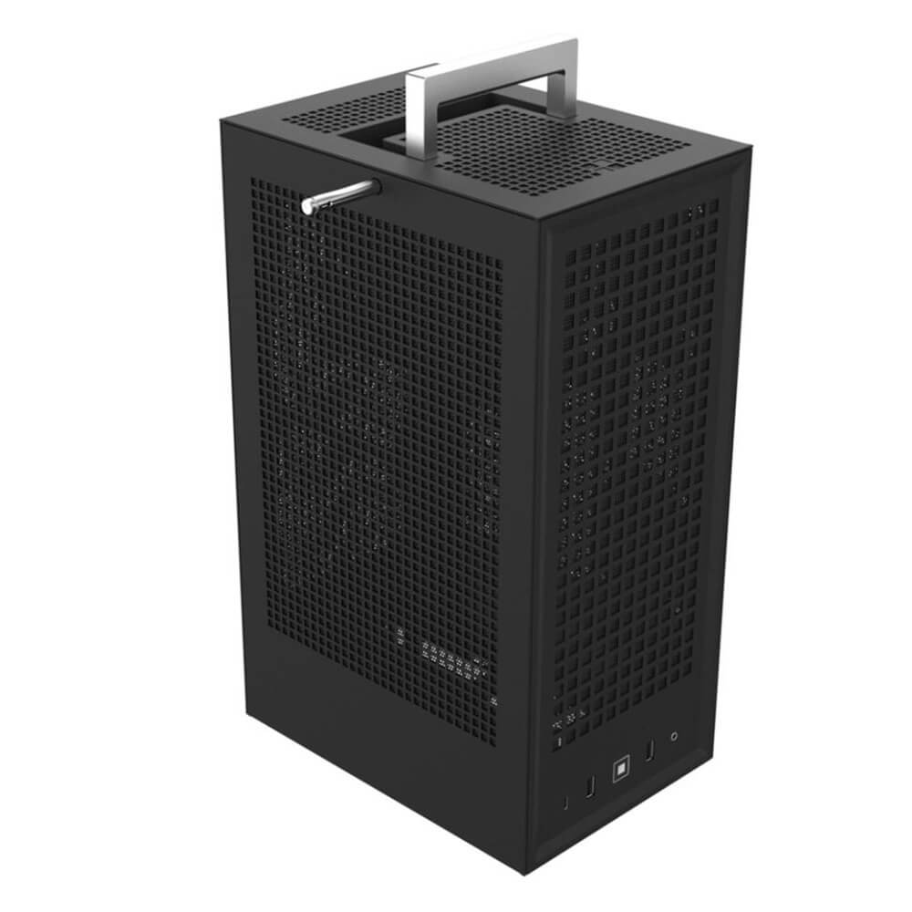 HYTE Revolt 3 Black H2 HYTE Revolt 3 Black - Premium ITX Small Form Factor Case - Ảnh 2