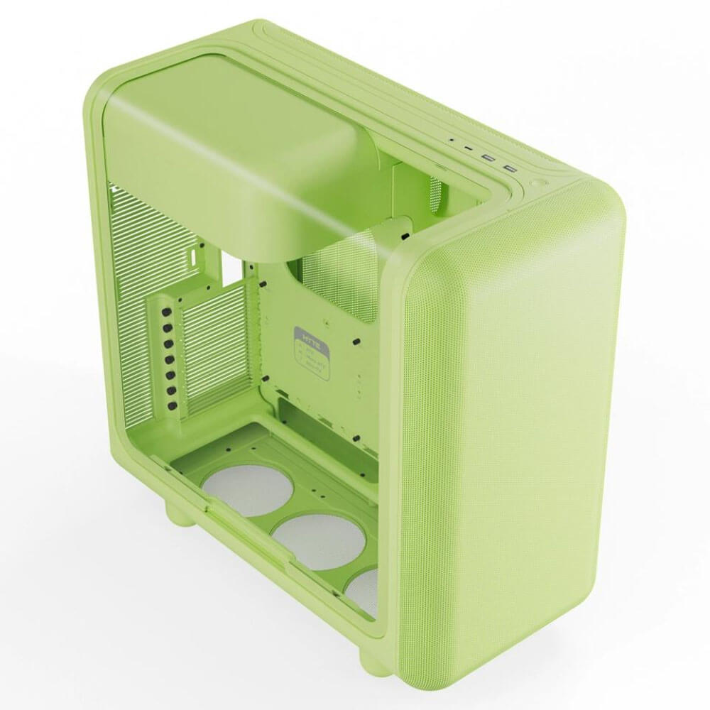 HYTE X50 MATCHA H2 HYTE X50 Matcha Milk - Modern Performance Case - Ảnh 2