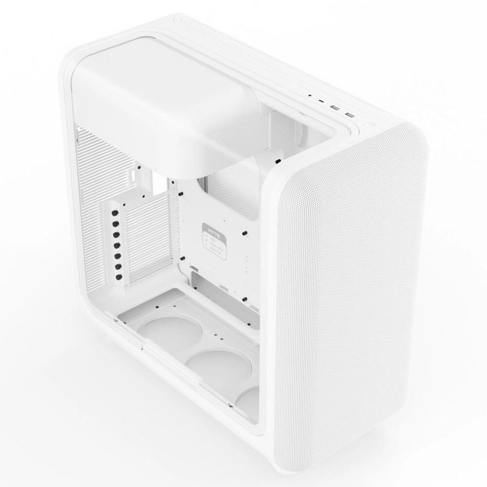 HYTE X50 SNOW WHITE H2 HYTE X50 Snow White - Modern Performance Case - Ảnh 2