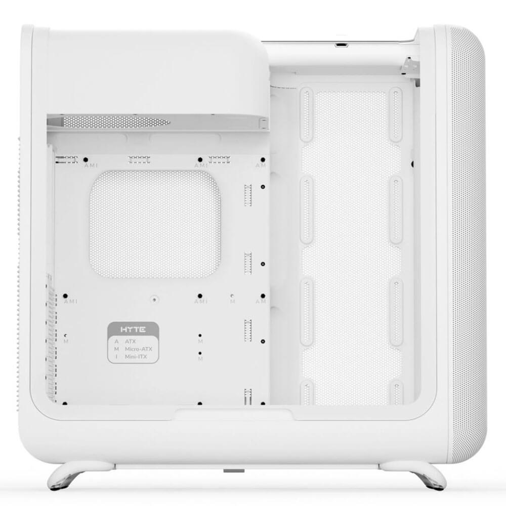 HYTE X50 SNOW WHITE H3 HYTE X50 Snow White - Modern Performance Case - Ảnh 3