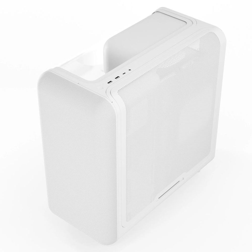 HYTE X50 SNOW WHITE H6 HYTE X50 Snow White - Modern Performance Case - Ảnh 6