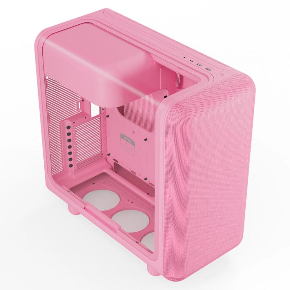 HYTE X50 STRAWBERRY MILK H2 HYTE X50 Strawberry Milk - Modern Performance Case - Ảnh 2
