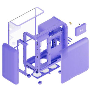 HYTE X50 TARO MILK H8 HYTE X50 Taro Milk - Modern Performance Case