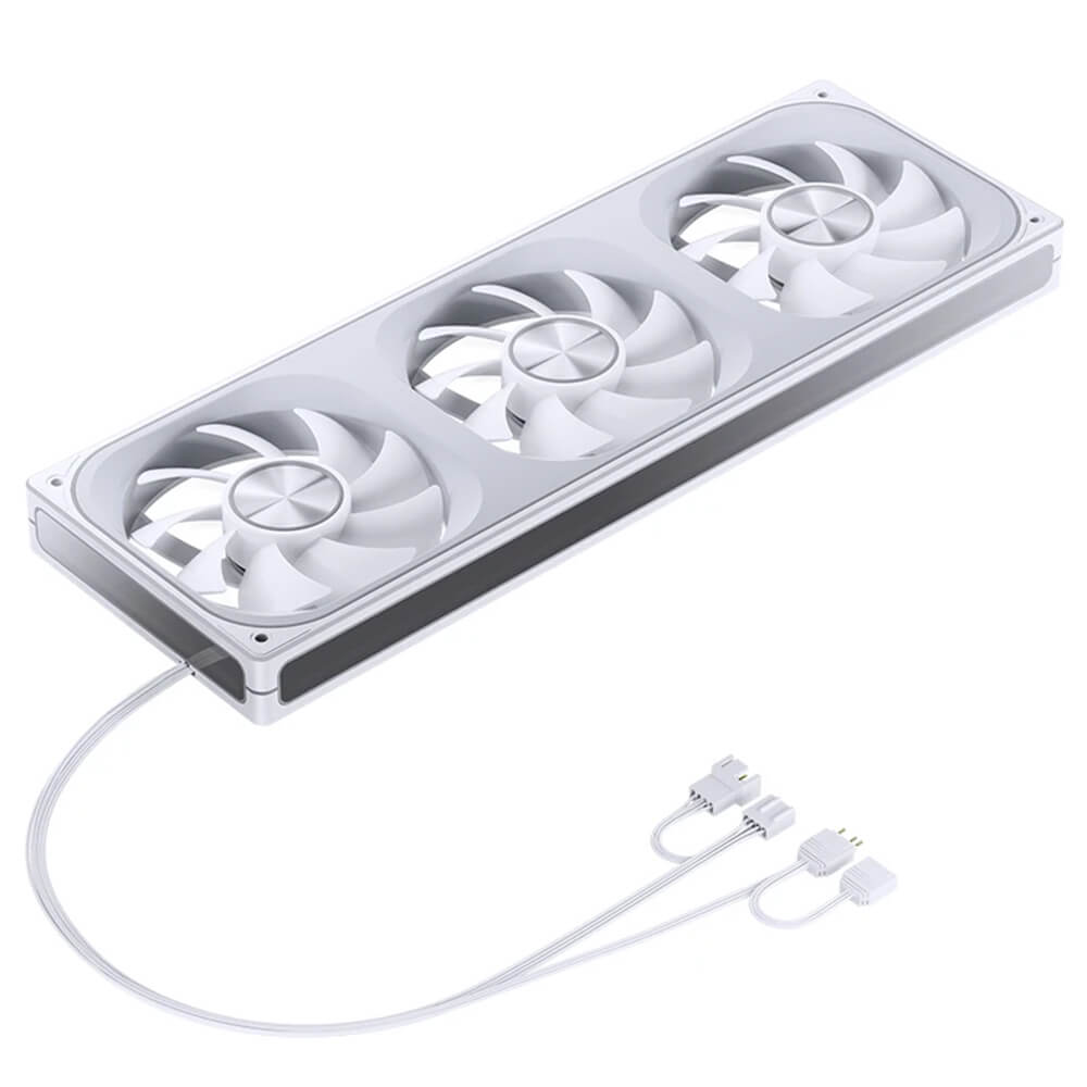 JONSBO ZA 360W White H5 JONSBO ZA-360W/WR WHITE - ARGB Fan Case - Ảnh 5