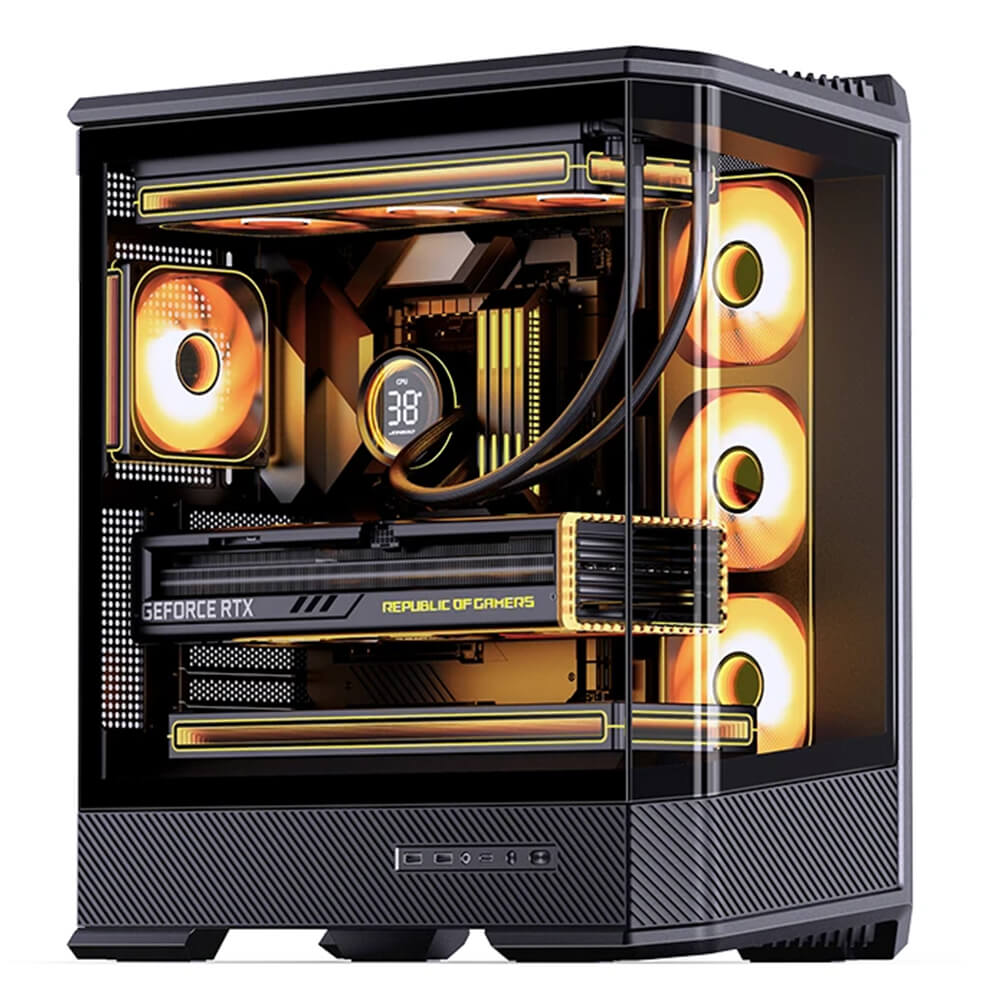 Jonsbo D400 Black H1 Jonsbo D400 Black - Mid-Tower Case