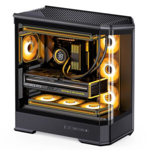 Jonsbo D400 Black H2 Jonsbo D400 Black - Mid-Tower Case
