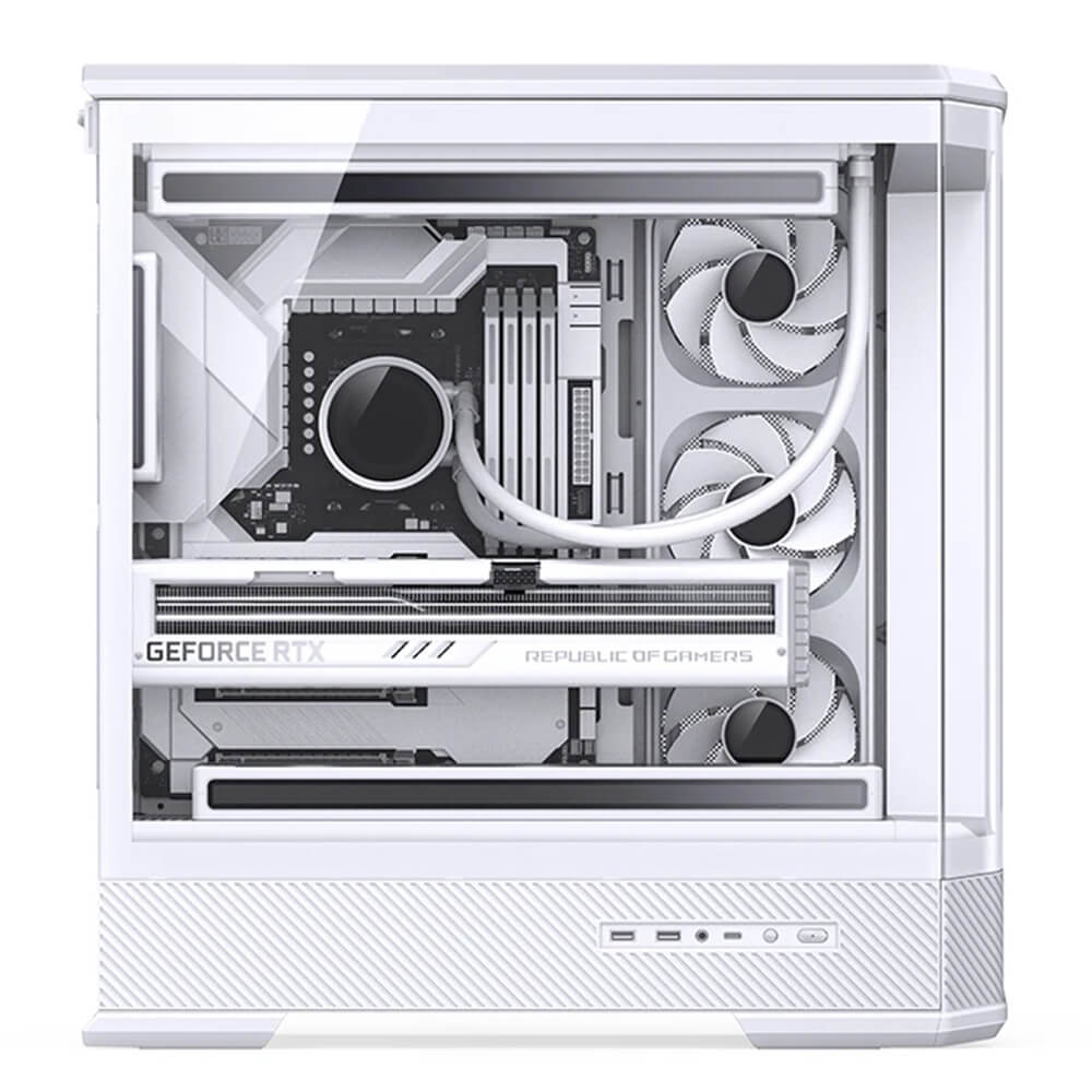 Jonsbo D400 White H4 Jonsbo D400 White - Mid-Tower Case - Ảnh 4