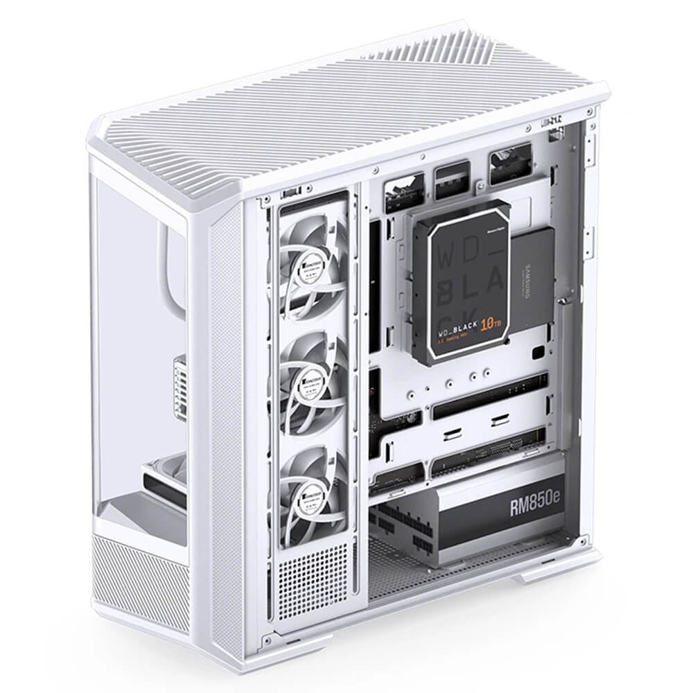 Jonsbo D400 White H6 Jonsbo D400 White - Mid-Tower Case - Ảnh 6