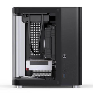 Jonsbo TK 1 Black H4 Jonsbo TK-1 Black - Micro-ATX Case