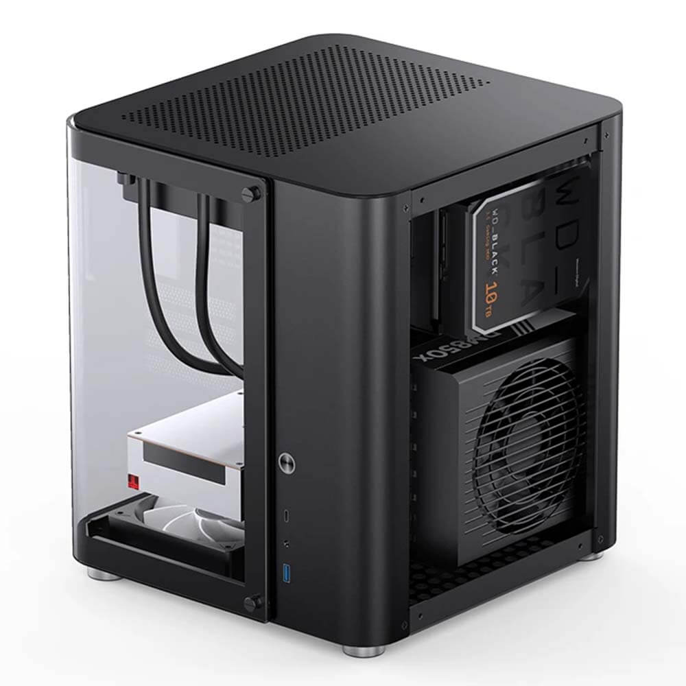 Jonsbo TK 1 Black H5 Jonsbo TK-1 Black - Micro-ATX Case - Ảnh 7