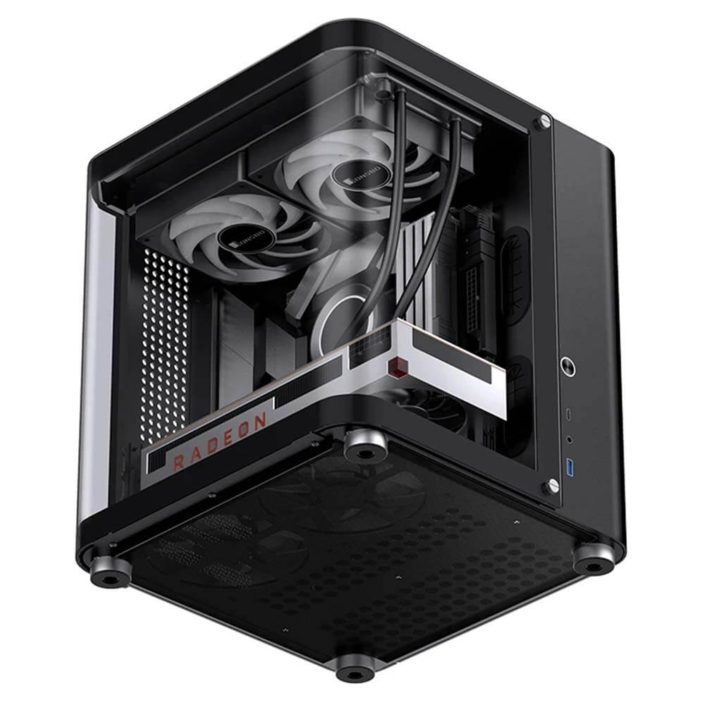 Jonsbo TK 1 Black H7 Jonsbo TK-1 Black - Micro-ATX Case - Ảnh 5