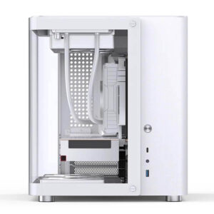 Jonsbo TK 1 White H4 Jonsbo TK-1 White - Micro-ATX Case