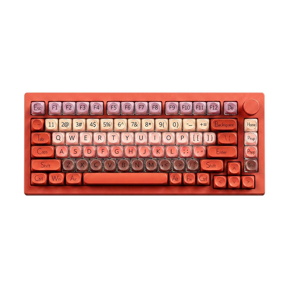 Veekos K75 Wine Red H1 Veekos K75 Wine Red - Gaming Mechanical Keyboard