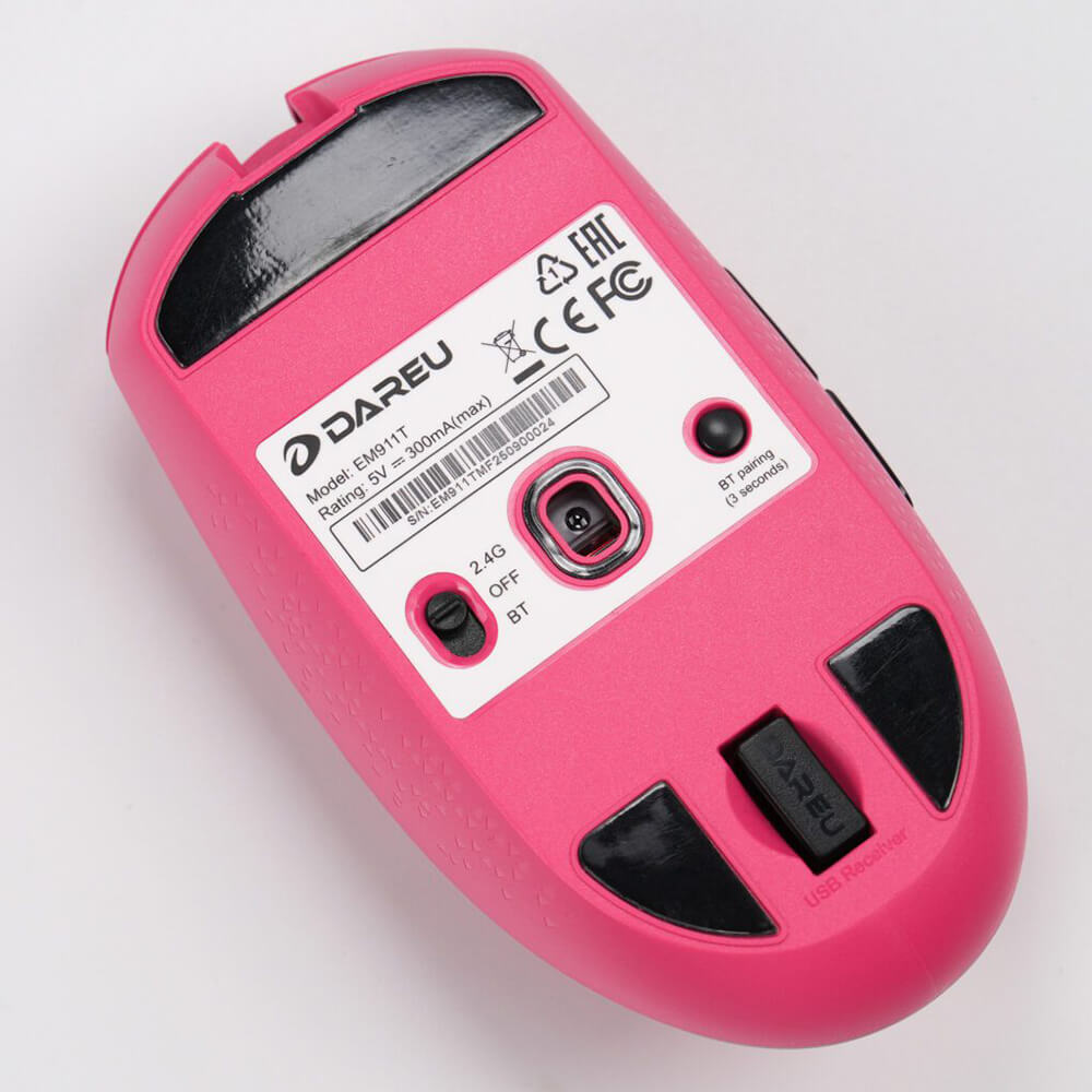DAREU EM911T Magenta H4 DAREU EM911T - RGB Wireless Gaming Mouse - Ảnh 9